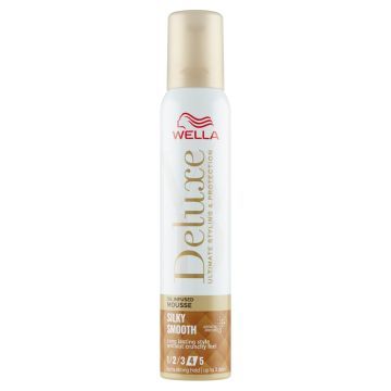 Wella Deluxe Silky Smooth Pianka do włosów 200 ml