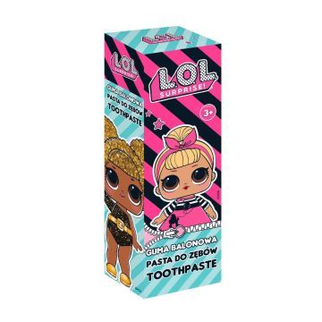 LOL SUPRISE Pasta do zębów o smaku gumy balonowej 75 ml