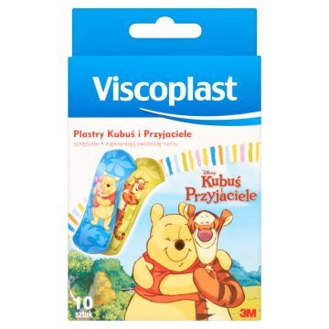 VISCOPLAST Plastry Kubuś i Przyjaciele 10 szt.