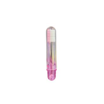 Shinyei Crystal Fresh Szczoteczka Do Zębów Różowa Podróżna 1 szt