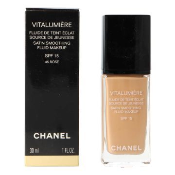 Chanel Vitalumiere Podkład 45 Rose Odmładzający Spf15 30 ml