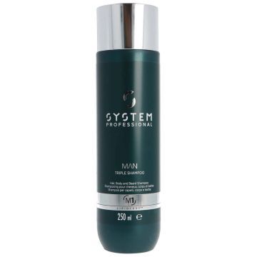 Wella System Professional Man Szampon Do Włosów 3w1 250 ml