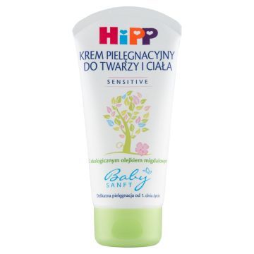 Hipp Sensitive Krem Pielęgnacyjny Do Twarzy i Ciała 75 ml