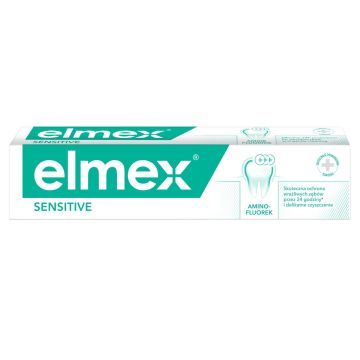 elmex Sensitive pasta do zębów na nadwrażliwość z aminofluorkiem 75 ml