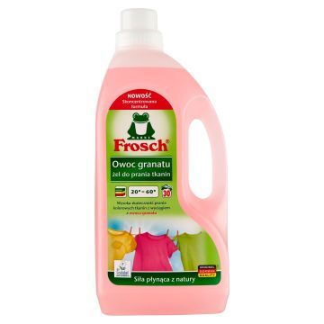 Frosch Żel Do Prania Tkanin Kolorowych Owoc Granatu 1500 ml