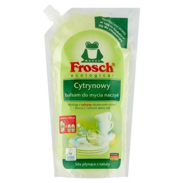 Frosch ecological Cytrynowy balsam do mycia naczyń zapas 1000 ml