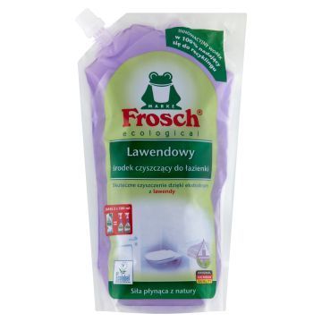 Frosch ecological Lawendowy środek czyszczący do łazienki zapas 1000 ml
