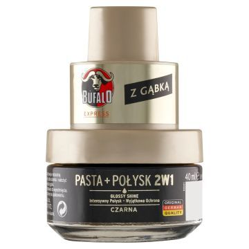 Bufalo Pasta Do Butów Czarna 40 ml