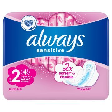ALWAYS ALWAYS.PODP.ULTRA SENSITIVE SUPER 8SZT