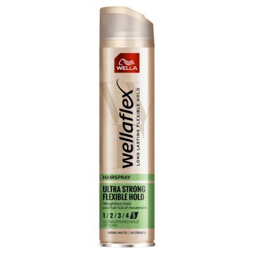Wella Wellaflex Flexible Ultra Strong Hold Spray do włosów 250 ml