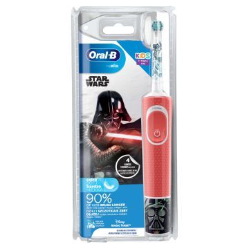 Oral-B Kids Szczoteczka elektryczna „Gwiezdne wojny” zaprojektowana w technologii Braun