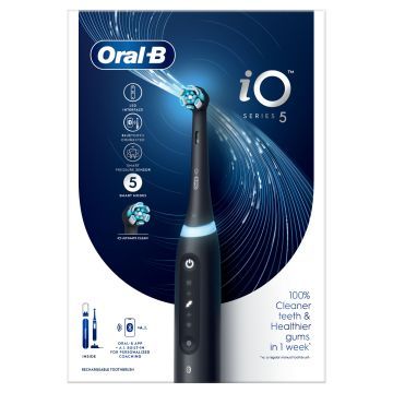 Oral-B iO 5 Black Szczoteczka elektryczna