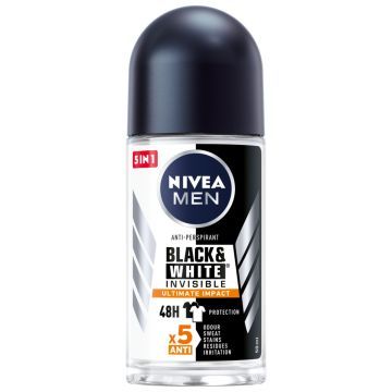 Antyperspirant w Kulce Black&White Invisible Ultimate Impact