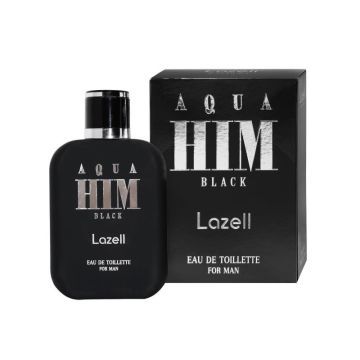 LAZELL LAZELL AQUA HIM BLACK FOR MEN EDT 100ML