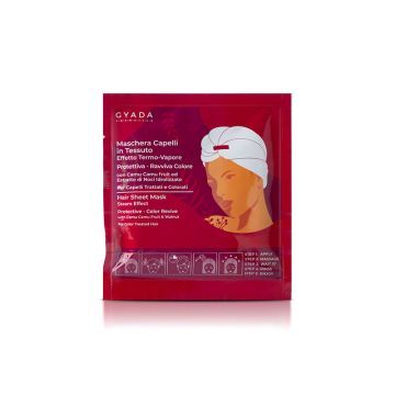 Gyada Hair Sheet Mask Kuracja w Płachcie Do Włosów Ochronna 60 ml