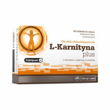 Olimp Labs L-karnityna Plus Suplement Diety 80 szt.