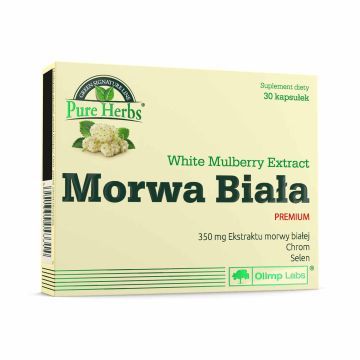 OLIMP OLIMP MORWA BIALA PREMIUM 30 SZT