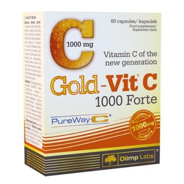 OLIMP GOLD-VIT C 1000 FORTE 60 KAPS. EN,PL