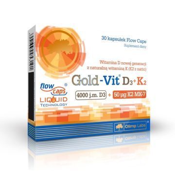 OLIMP GOLD-VIT®D3+K2 2000 IU BLIST.30 KAPS