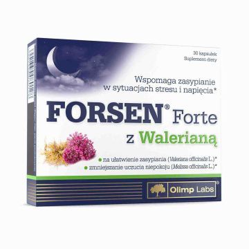 Olimp Labs Forsen Forte z Walerianą Suplement Diety 30 szt.