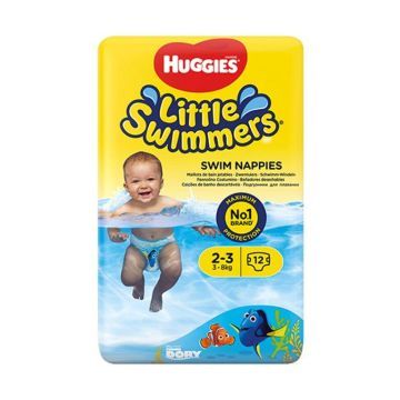 HUGGIES LITTLE SWIM S 2-3/3-8KG PM 12SZT