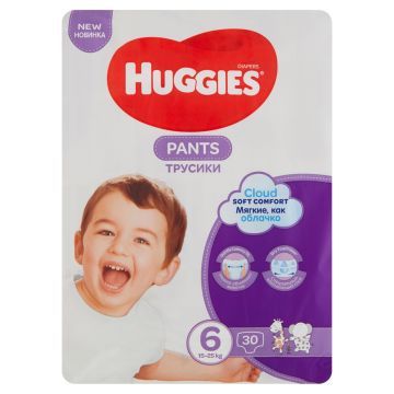  HUGGIES PANTS JUMBO 6 15-25KG PM 30SZT
