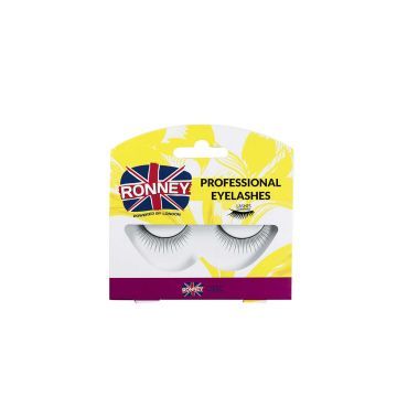 Ronney Professional Eyelashes Sztuczne Rzęsy 18 z Syntetycznego Włosia 1 szt.