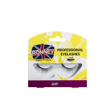 Ronney Professional Eyelashes Sztuczne Rzęsy 20 z Syntetycznego Włosia 1 szt.