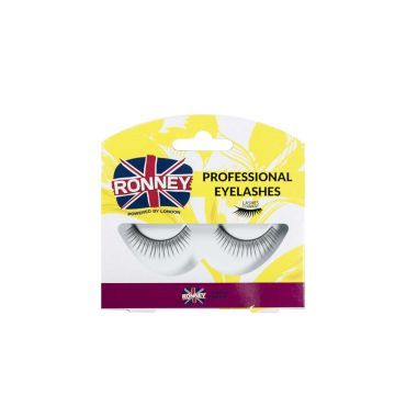 Ronney Professional Eyelashes Sztuczne Rzęsy 23 z Syntetycznego Włosia 1 szt.