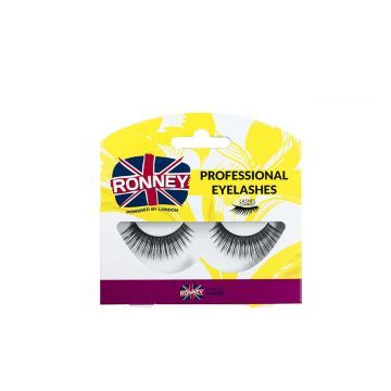 Ronney Professional Eyelashes Sztuczne Rzęsy 25 z Syntetycznego Włosia 1 szt.