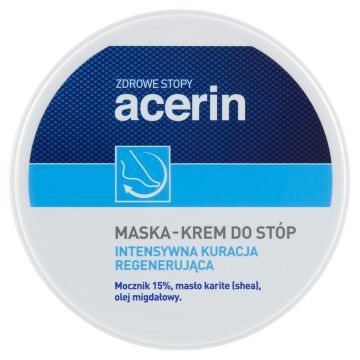 ACERIN Maska-krem Do Stóp Intensywna Kuracja Regenerująca 125 ml
