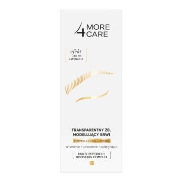 More4Care Transparentny żel modelujący brwi 8 ml