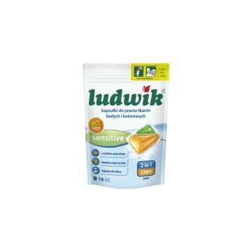 Ludwik 2 In 1 Kapsułki Do Prania Sensitive 10 szt