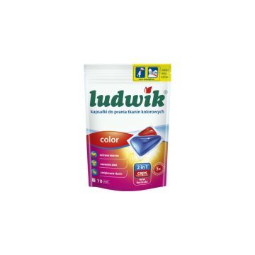 Ludwik 2 In 1 Kapsułki Do Prania Color 10 szt