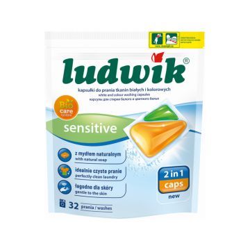 LUDWIK LUDW KAPSY D/PRAN TKAN B/K SENS 2IN1 32