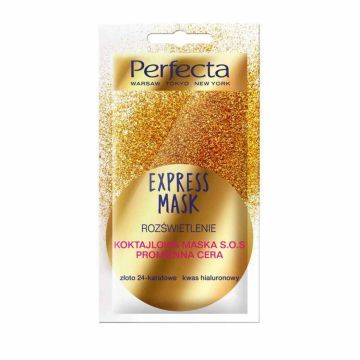 PERFECTA Koktajlowa Maska S.o.s Promienna Cera 8 ml
