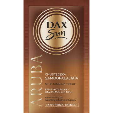 Dax Sun, chusteczka samoopalająca Aruba, 6 g