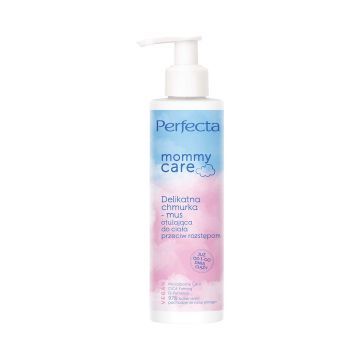 Perfecta Mommy Care delikatna chmurka-mus otulająca do ciała przeciw rozstępom 195ml
