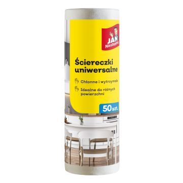 Jan Niezbędny Ściereczki uniwersalne 50 sztuk