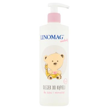 Linomag Emolienty Olejek Do Kąpieli Dla Dzieci i Niemowląt 400 ml