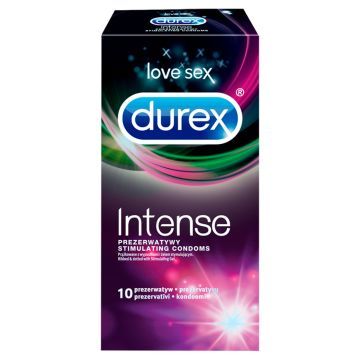 DUREX DUREX INTENSE PREZERWATYWY 10 SZT.