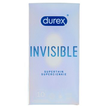 Durex Invisible Prezerwatywy 10 szt.