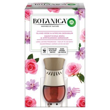 AIR WICK Elektryczny Odświeżacz Powietrza Egzotyczna Róża & Afrykańskie Geranium 19 ml