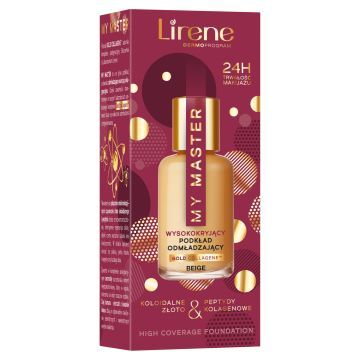 Lirene My Master Beige Wysokokryjący podkład odmładzający 30 ml