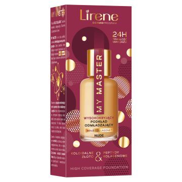Lirene My Master Nude Wysokokryjący podkład odmładzający 30 ml