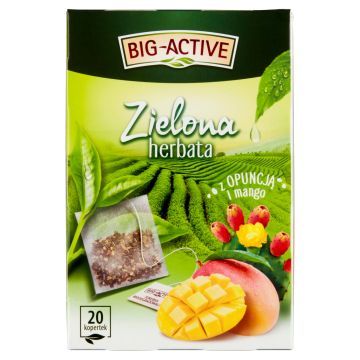 Big-Active Zielona z opuncją + mango