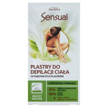 Sensual Joanna Plastry Do Depilacji 12 Sztuk 12 szt.