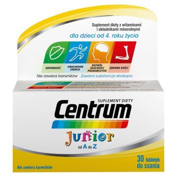 Centrum Junior Suplement diety 56 g (30 sztuk)