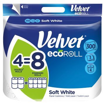 VELVET VELVET PAPIER TOAL.DE.BIALY ECO A'4ROLKI