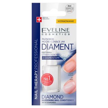 Nail Therapy Professional Odżywka do paznokci utwardzająca z diamentami